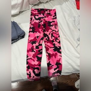Blackmilk pink camo leggings